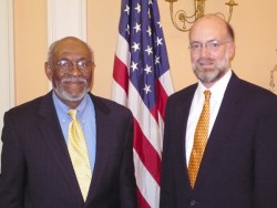 photo of Johnnie Carson and Ron McMullen