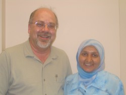 Photo of Fatima Suleman and John Rovers