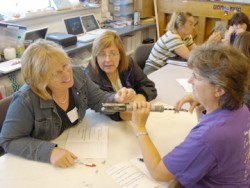 Photo of teachers at teaching camp