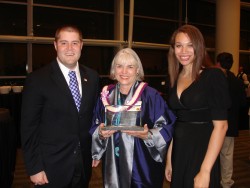 Photo of Sean Bagniewski, Karen Mathis and Erin Lain