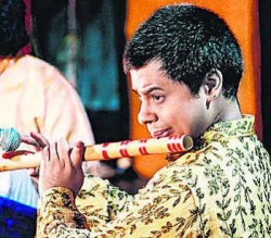 Photo of Indian flutist Shashank