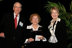 photo of Robert Turknett, Frances B. Kinne and Carolyn Turknett