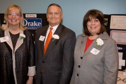 photo of Mary Gordon, Neal Topp and Hope Bossard