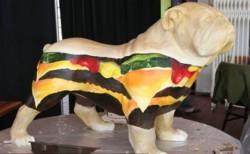 photo of cheeseburger bulldog