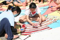 Photo of street painting