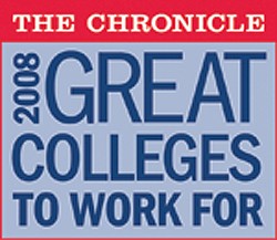 The Chronicle 2008 Great Colleges to Work For.