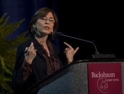 Azar Nafisi delivers the Bucksbaum lecture