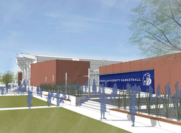 Drake University breaks ground on new basketball practice facility