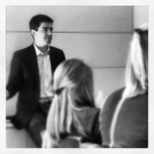 Ryan D'Agostino, articles editor for Esquire, will be sharing his wisdom with students again this trip. 