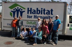 Habitat for Humanity volunteers