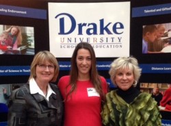 Adjunct Professor Kathy Paul, graduate student Cristina Garza de Castellanos and Dr. Sally Beisser attend ITAG conference.  