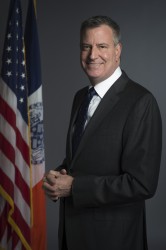 Mayor Bill de Blasio. Credit: Rob Bennett for the Office of Mayor Bill de Blasio