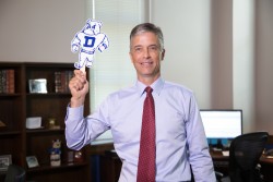 Meet President Marty Martin and grab Spike on a Stick at Drake Day at the Fair.