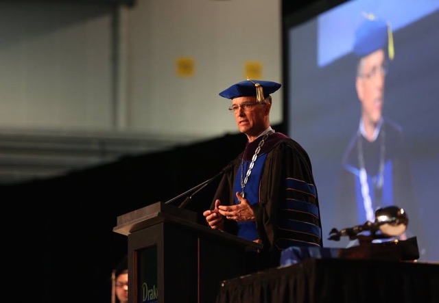 Drake University celebrates the inauguration of 13th President Marty Martin