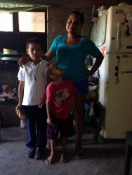 Adilene, age 29, sews handbags at a nonprofit in Puerto Vallarta. Prior to working in the program, she worked at the city dump. She joined the Solidarity Foundation in hopes of buying a home for herself and her two children.