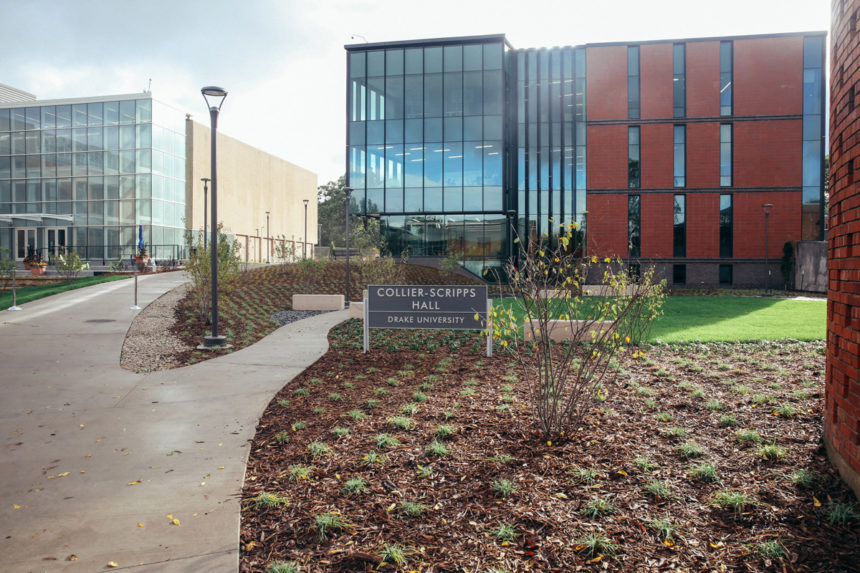 Drake University awarded Two Green Globes rating for new buildings
