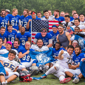 Drake Football gains global view, sharpens X’s and O’s with historic study-abroad trip to China