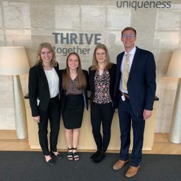 Drake Actuarial Science students place second in 2019 Humana Actuarial Case Competition