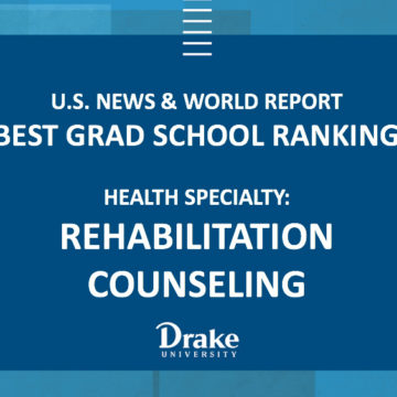 Rehabilitation Counseling Program Rated a Best Graduate School for Health