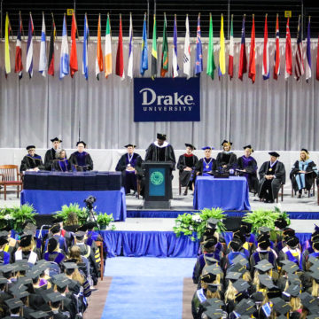 Drake University to celebrate 146th commencement, Harkin and Wittern to receive honorary degrees