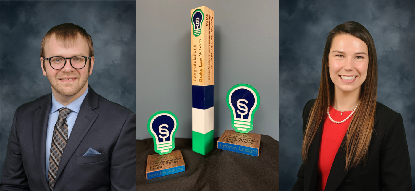 Drake Law School Team Wins National Environmental Law Policy Hack