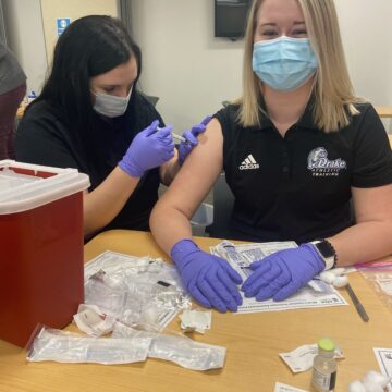 Athletic Training Students Become Immunization Certified