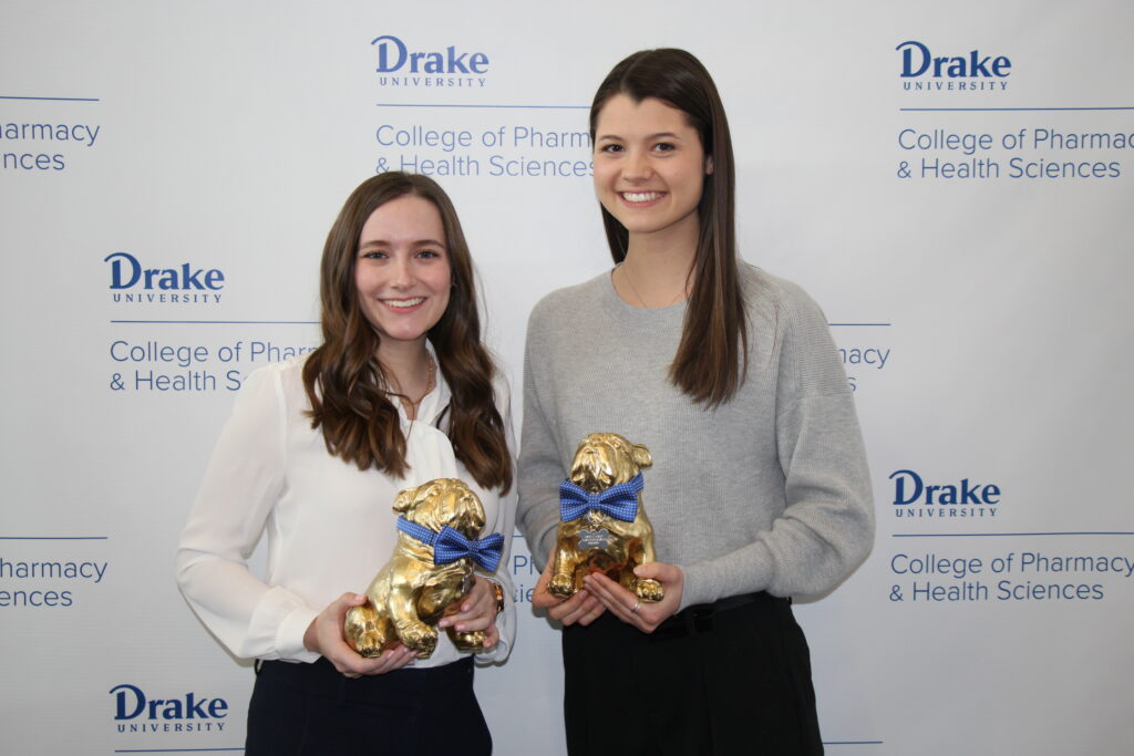 Jones and Tharp selected as Granberg Award Recipients - Drake