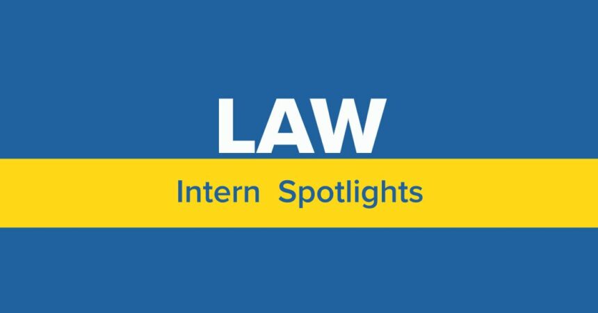 Intern spotlight 2L Caleb Piersma Spends Summer as Legal Intern for U.S. Court of Appeals