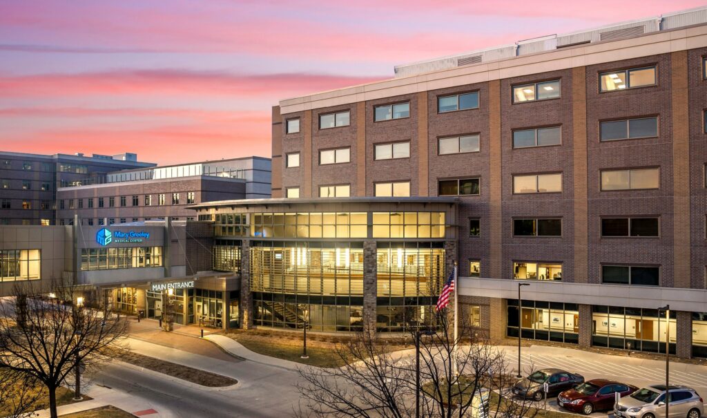 Mary Greeley Medical Center in Ames, Iowa.