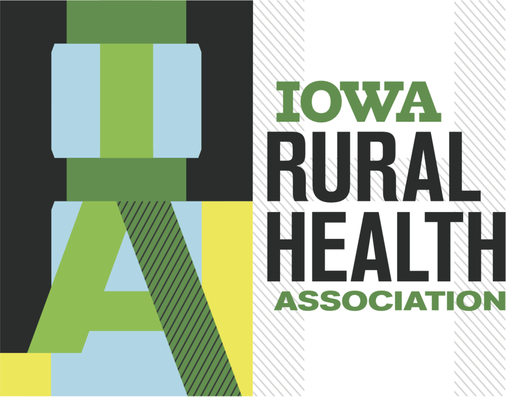 Logo for the Iowa Rural Health Association