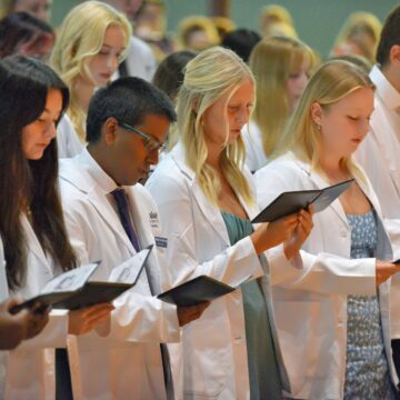 CPHS Welcomes Newest Classes of Healthcare Professionals During Coating Ceremonies