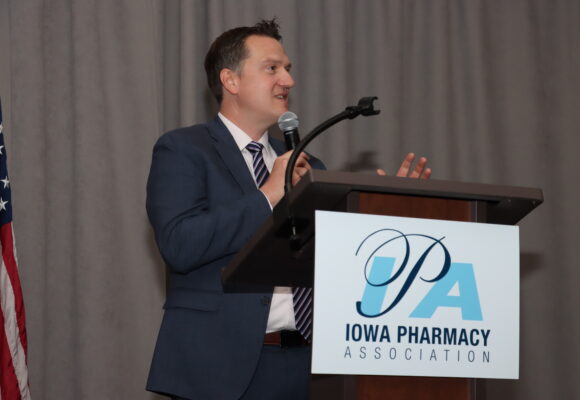 Dean Maki giving a speech at the IPA Annual Meeting