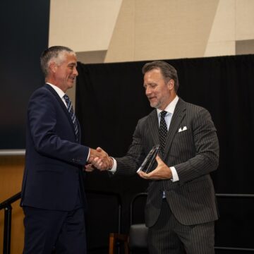 Drake University President Marty Martin Inducted into University of Kentucky’s Hall of Distinguished Alumni