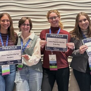 Drake Student Media Wins Big at College Media Association Awards
