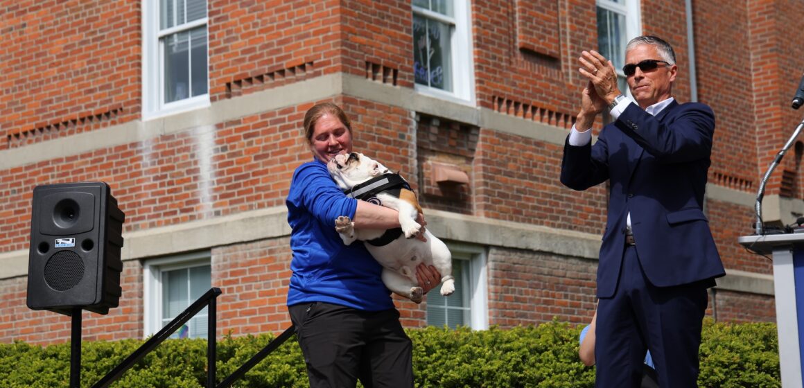 A New Era: Griff II Passes the Harness to Griff III, Drake’s New Live Mascot 