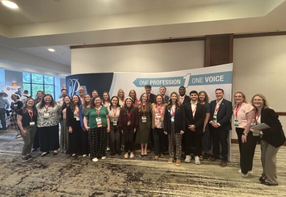 Drake students and faculty at IPA Annual Meeting